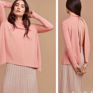 Aritzia Wilfred Chatoyer Shirt open back